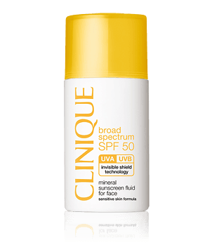 SPF 50 Mineral Sunscreen Fluid for Face